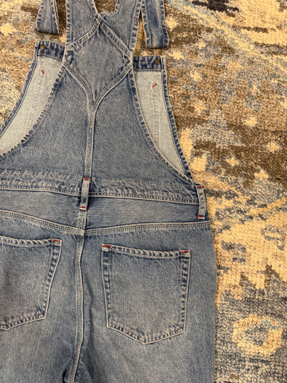 Free people Classic Denim Overalls - Light Blue - Picture 6 of 7